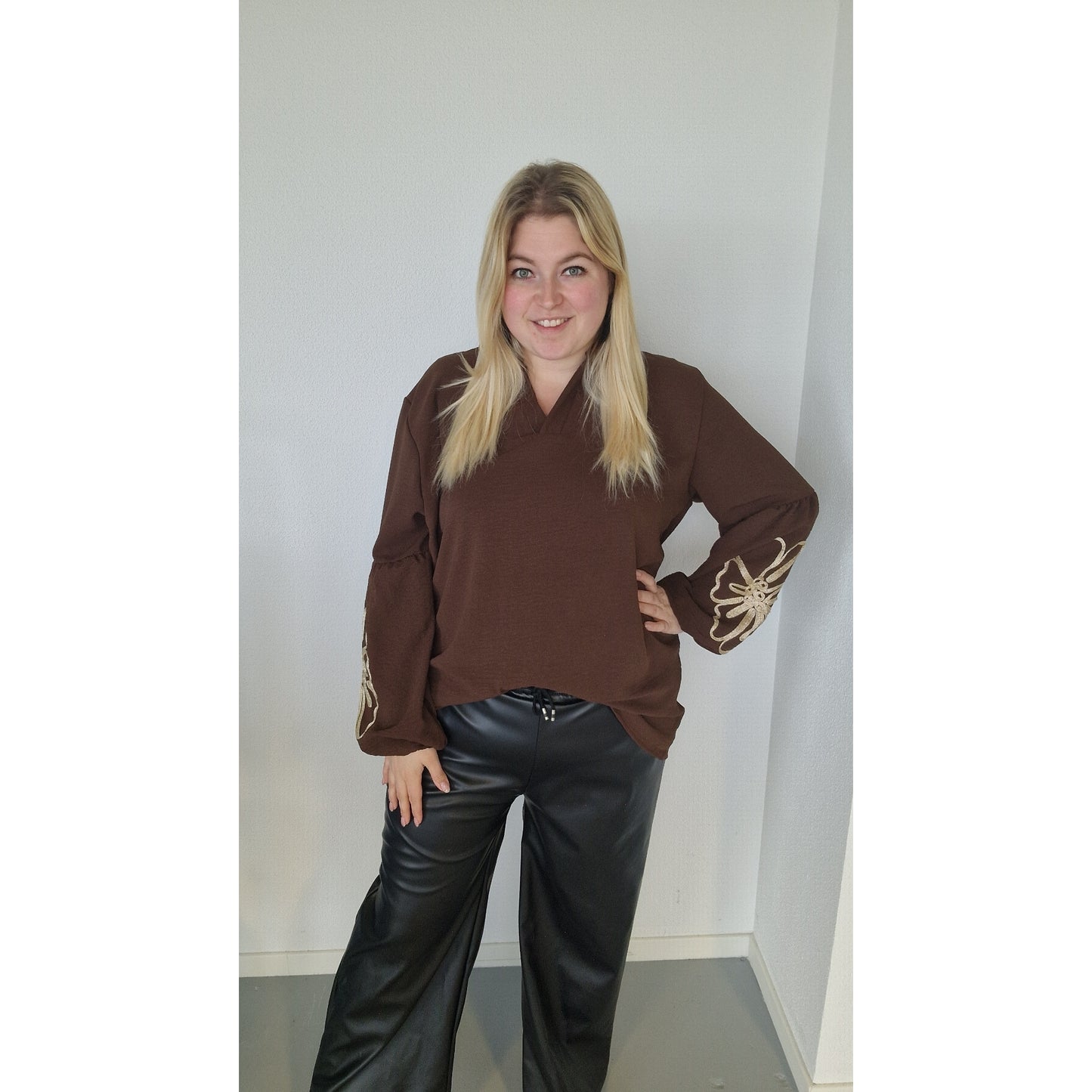 Leatherlook broek (2 soorten)