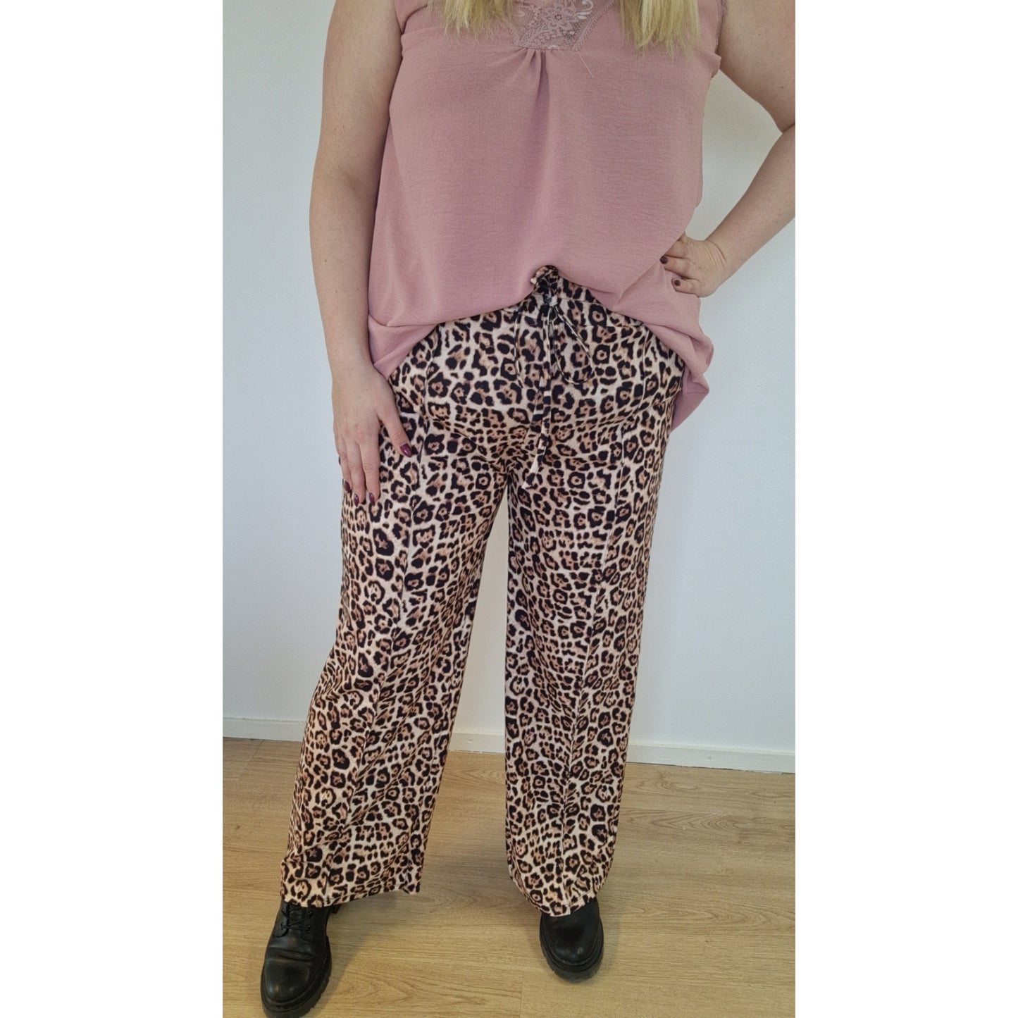 Wide leg panter pants